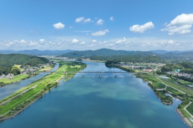 四万十市の中心部