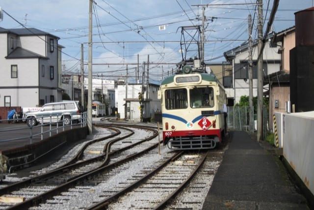 南国市の後免町駅